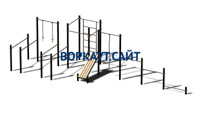 Спортивный комплекс воркаут ВС-83 в Ставрополе