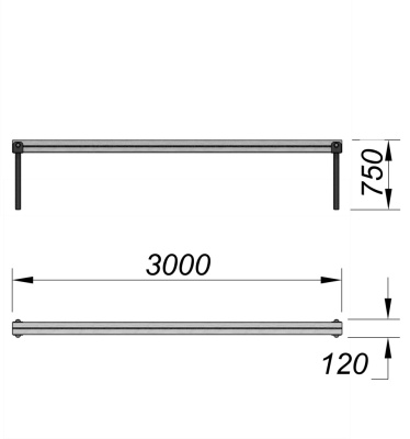 Бум бревно ДСК 3540 в Ставрополе